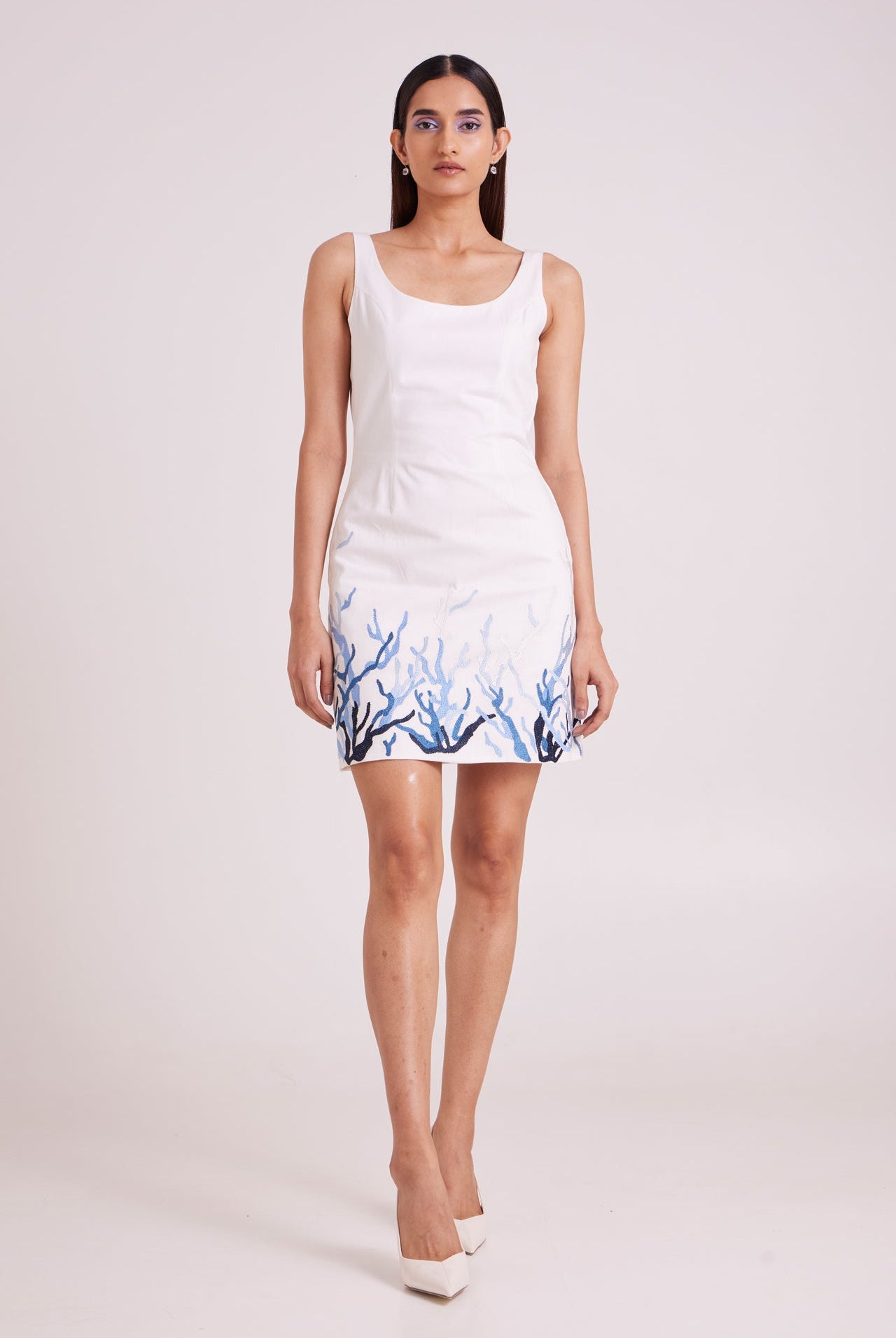 Picabo - Lite Denim Short Dress & Misty Bolero - CiceroniDressesMadder Much
