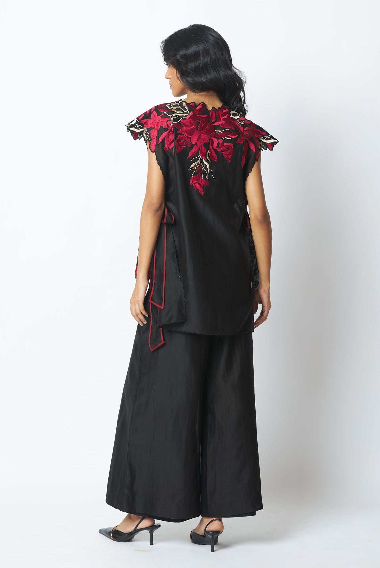 Pilar - Floating Cape with Inner & Pants - CiceroniCo - ord SetMadder Much