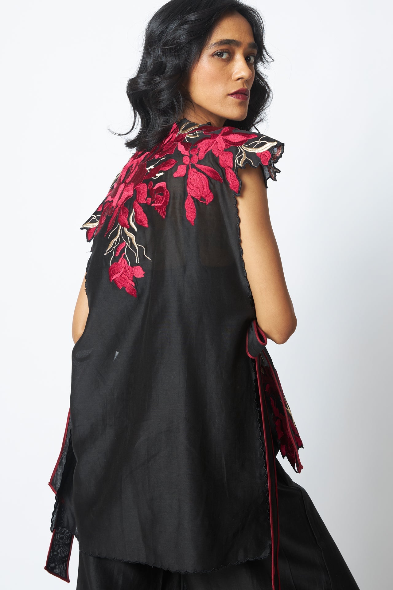 Pilar - Floating Cape with Inner & Pants - CiceroniCo - ord SetMadder Much