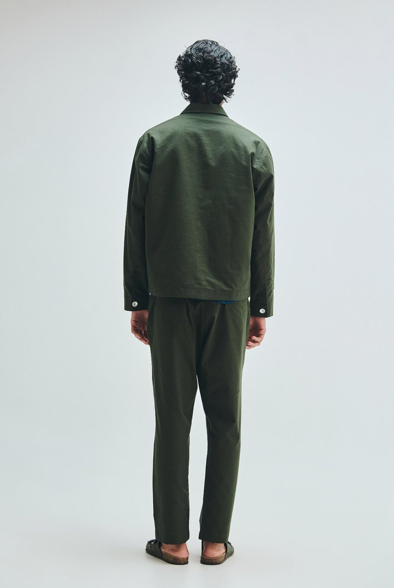 Pine Linen Men's Tapered Lounge Pants - CiceroniLounge PantsSaphed