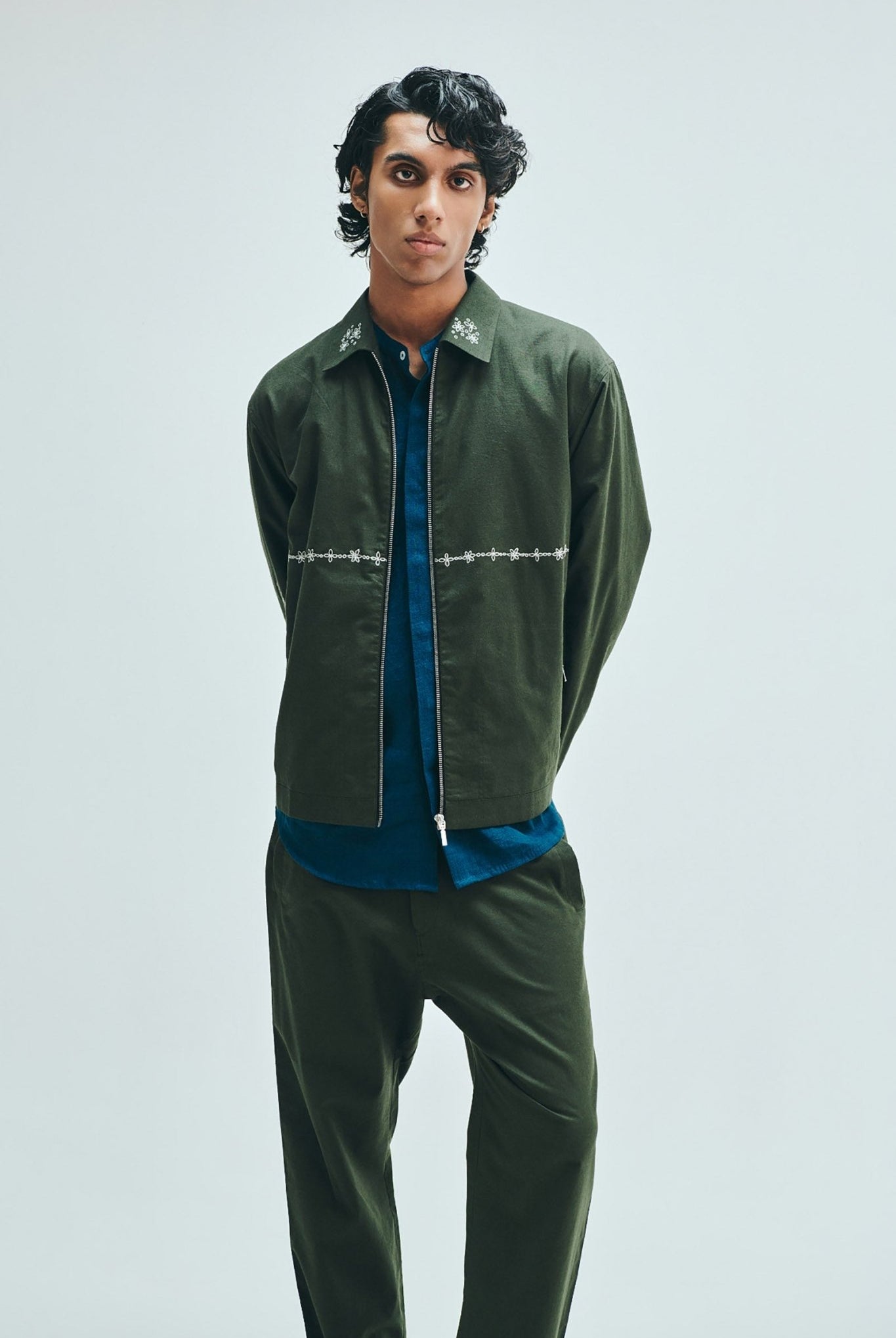 Pine Linen Men's Tapered Lounge Pants - CiceroniLounge PantsSaphed