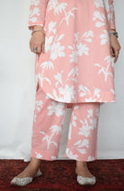 Pink Floral Co - ord Set - CiceroniKurta Set, Everyday WearHouse of Moxa