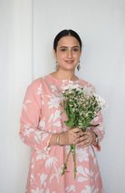 Pink Floral Co - ord Set - CiceroniKurta Set, Everyday WearHouse of Moxa