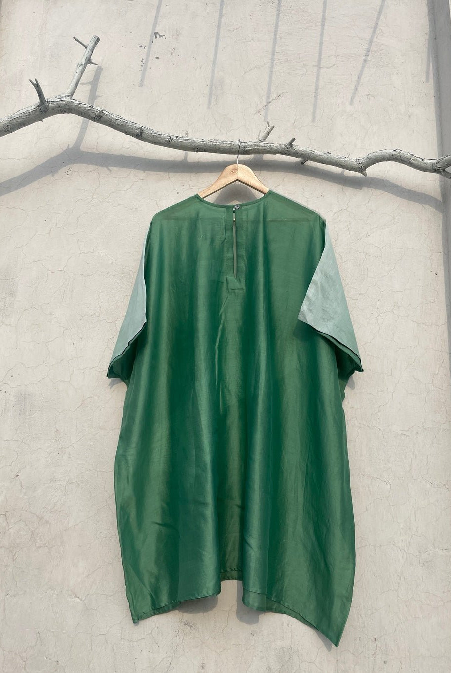 Pistachio Foil Firdaus Kaftan - CiceroniKaftanAnam Husain