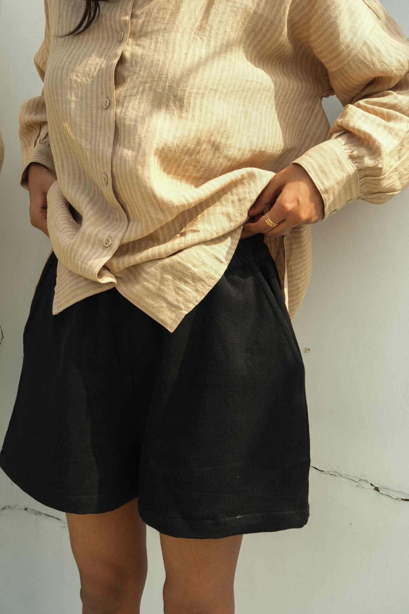 Pitch Denim Shorts - CiceroniWomen Shortswith N.