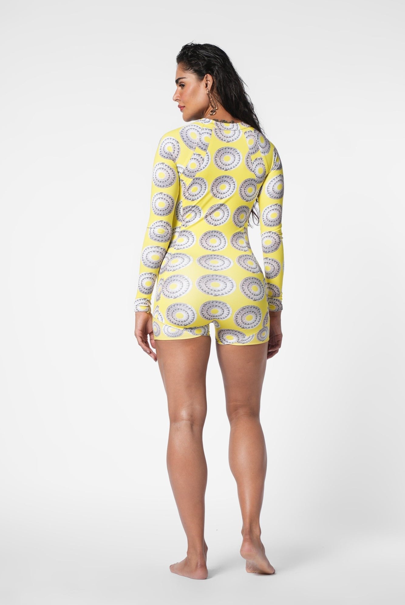 Playful Lime Bodysuit - CiceroniSwimwearEkastories