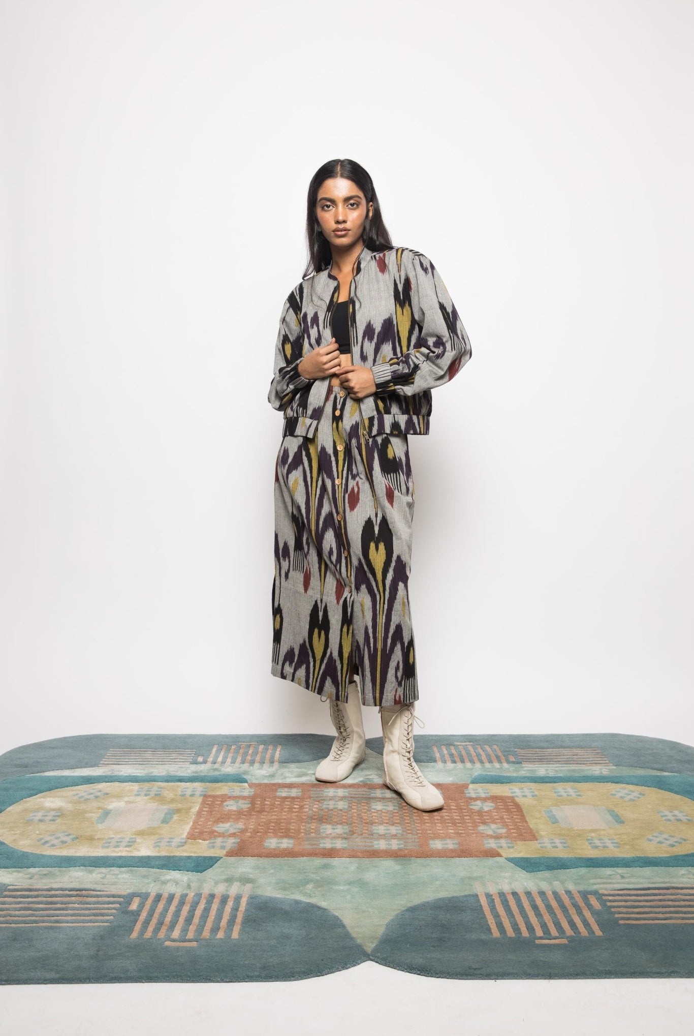 Pleated Midi Skirt - CiceroniSkirtsAnushé Pirani