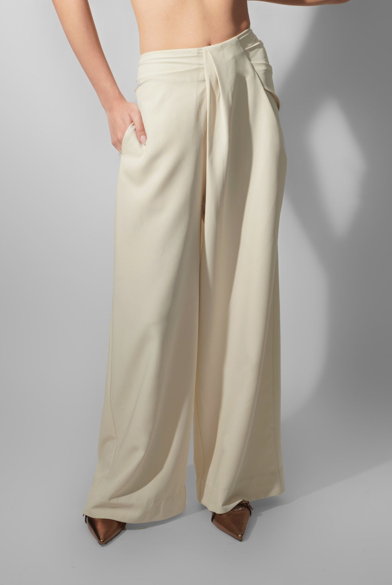 Pleated Pants - CiceroniPantsPriyanca Khanna