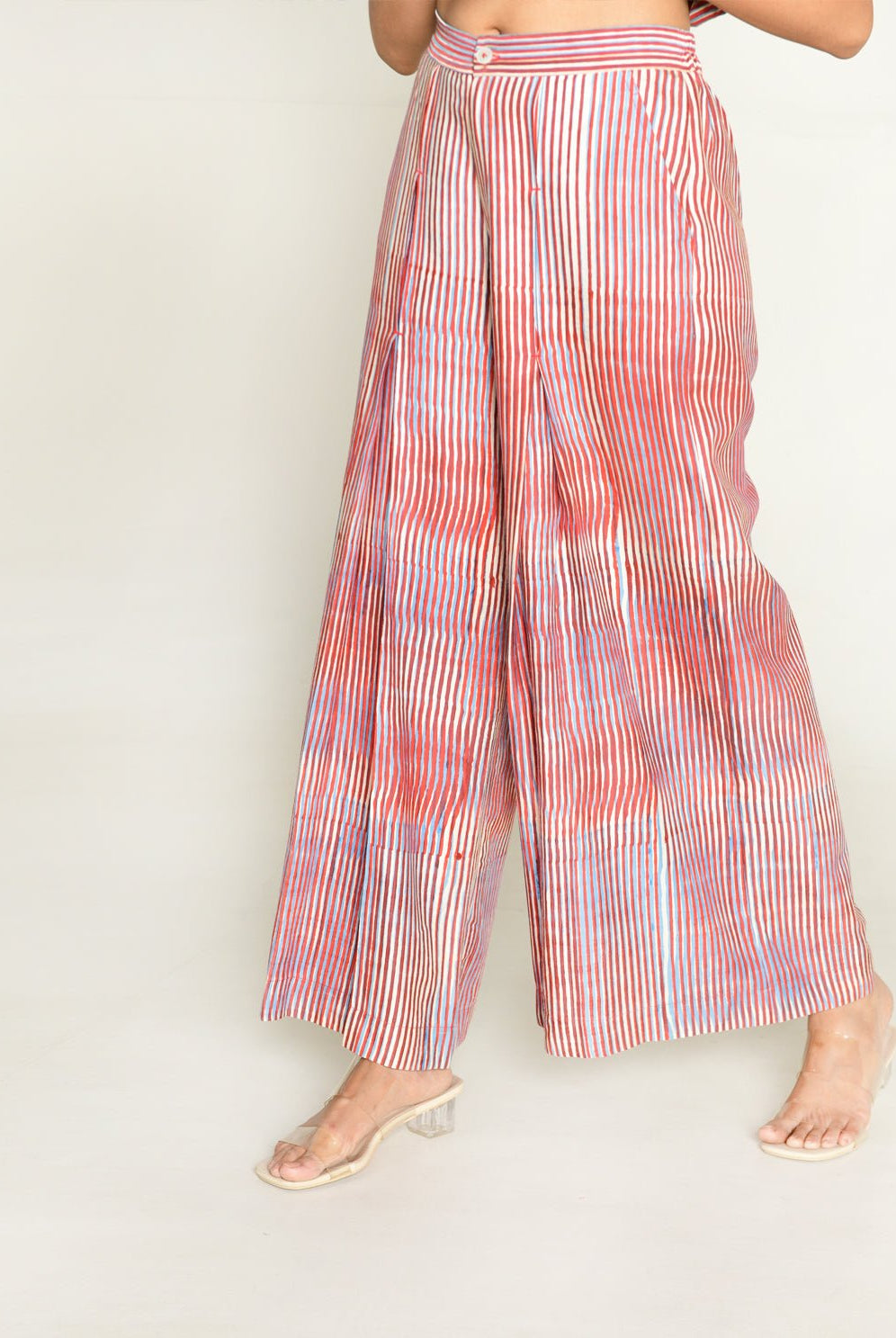 Plosky Cloud Kurta With Wide Leg Pant Co-ord Set - CiceroniKurta SetRias Jaipur