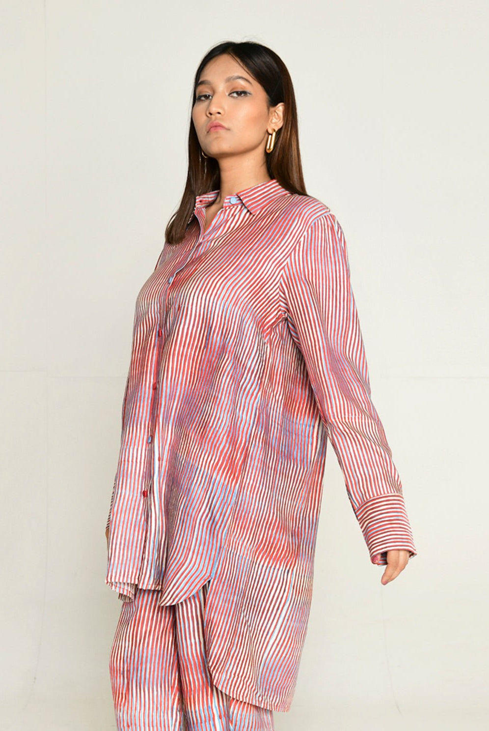 Plosky Cloud Long Shirt - CiceroniShirtsRias Jaipur
