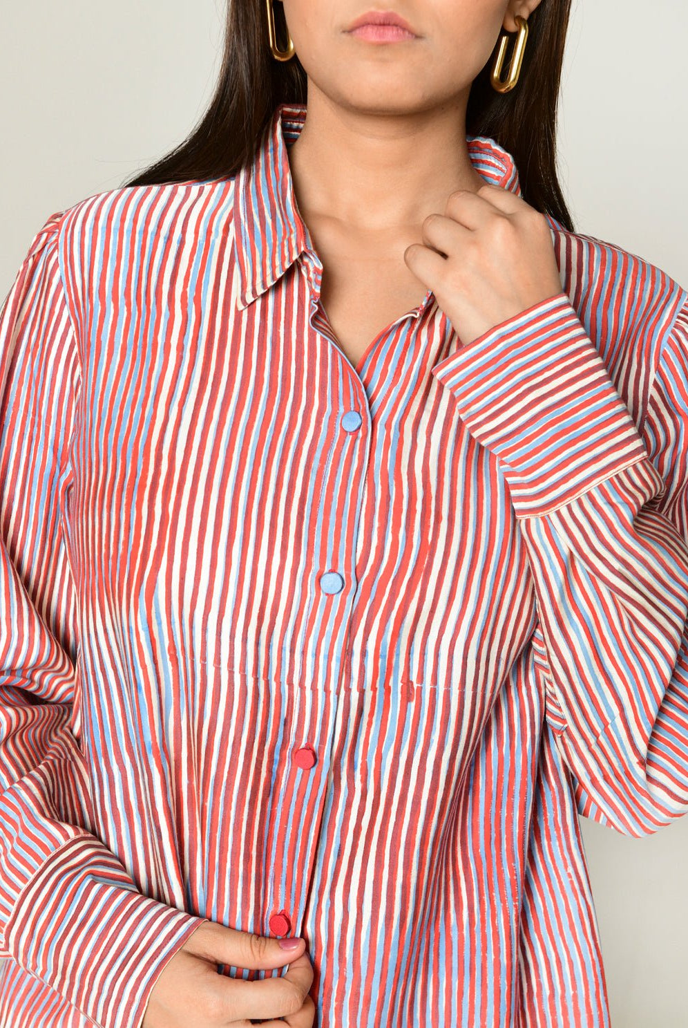Plosky Cloud Long Shirt - CiceroniShirtsRias Jaipur