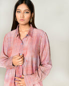 Plosky Cloud Shirt With Culottes Co-ord Set - CiceroniCo-ord SetRias Jaipur
