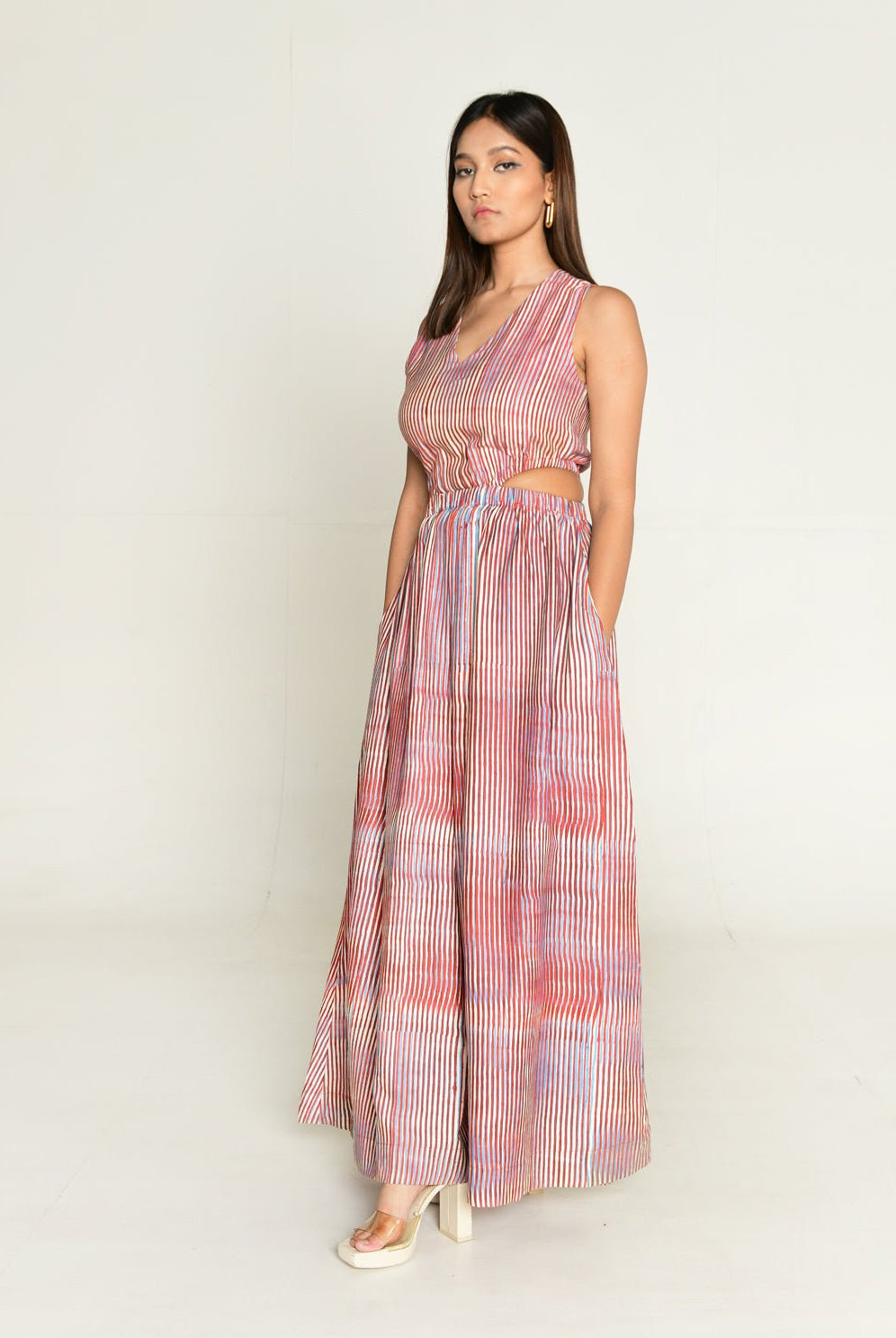 Plosky Cloud Side Cut Jumpsuit - CiceroniJumpsuitRias Jaipur