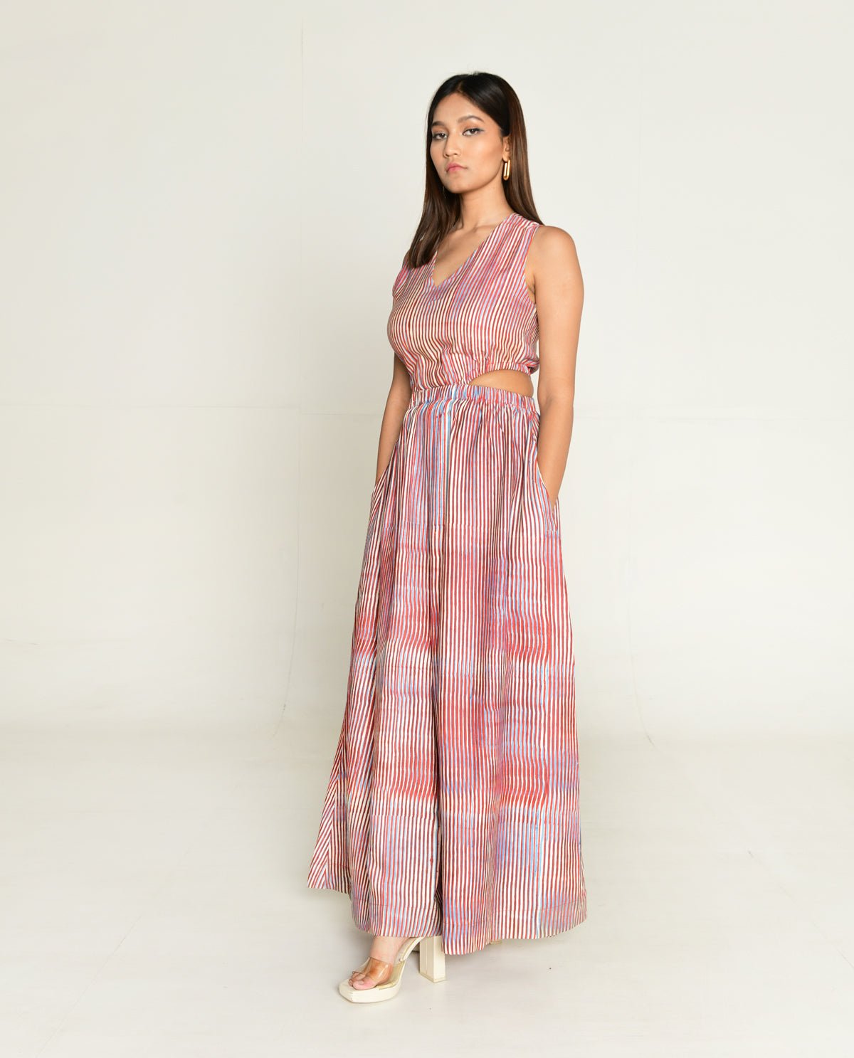 Plosky Cloud Side Cut Jumpsuit - CiceroniJumpsuitRias Jaipur