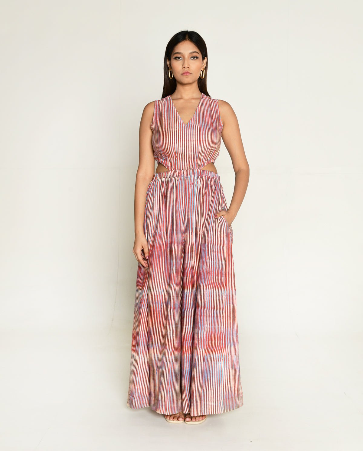 Plosky Cloud Side Cut Jumpsuit - CiceroniJumpsuitRias Jaipur