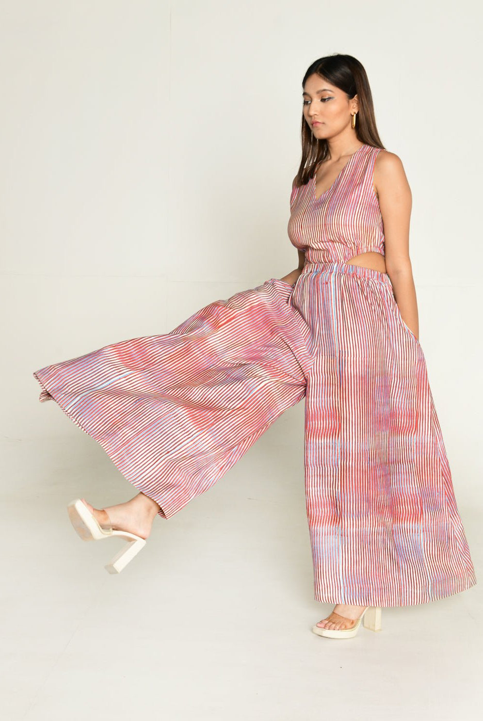 Plosky Cloud Side Cut Jumpsuit - CiceroniJumpsuitRias Jaipur