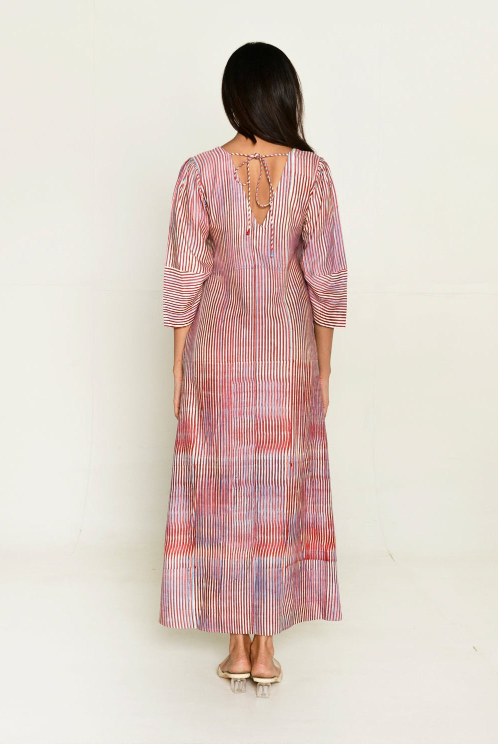 Plosky Cloud V-Neck Dress - CiceroniDressesRias Jaipur