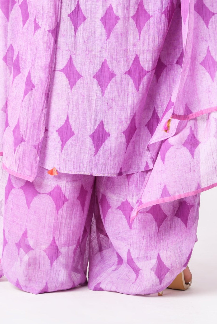 Plum Dupatta Set - CiceroniKurta SetsJayati Goenka