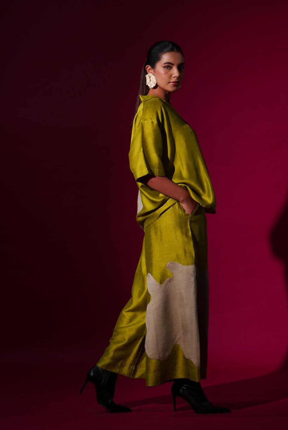 Podi Pants in Leaf Green - CiceroniPantsStoique