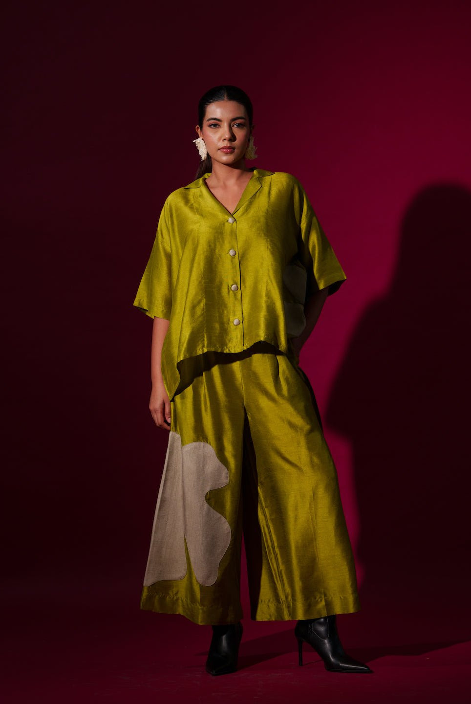 Podi Pants in Leaf Green - CiceroniPantsStoique