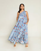Ponzo One Shoulder Maxi Dress - CiceroniDressesRias Jaipur