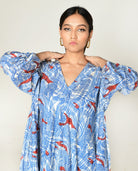 Ponzo Puff Sleeve Dress - CiceroniDressesRias Jaipur