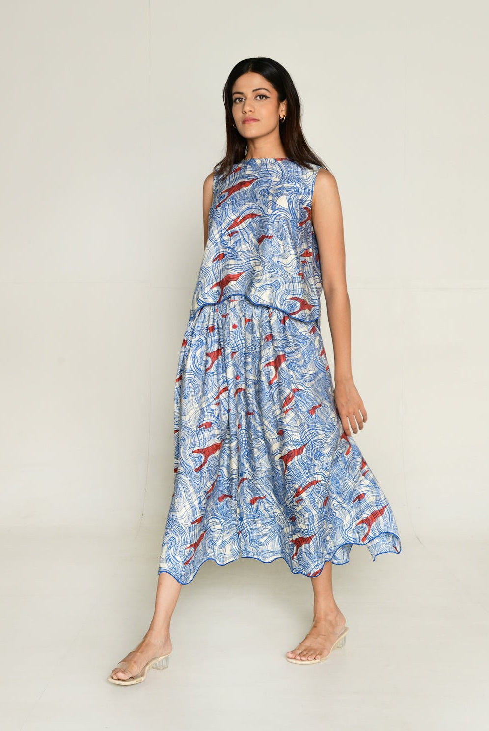 Ponzo Top With Skirt - CiceroniCo-ord SetRias Jaipur