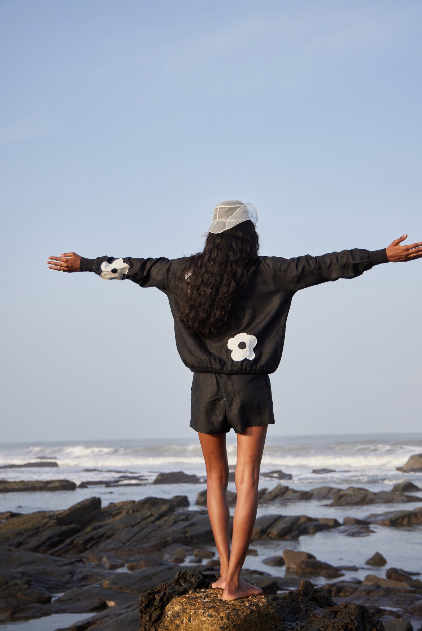 Poppy Bomber Jacket - CiceroniJacketsPriyanca Khanna