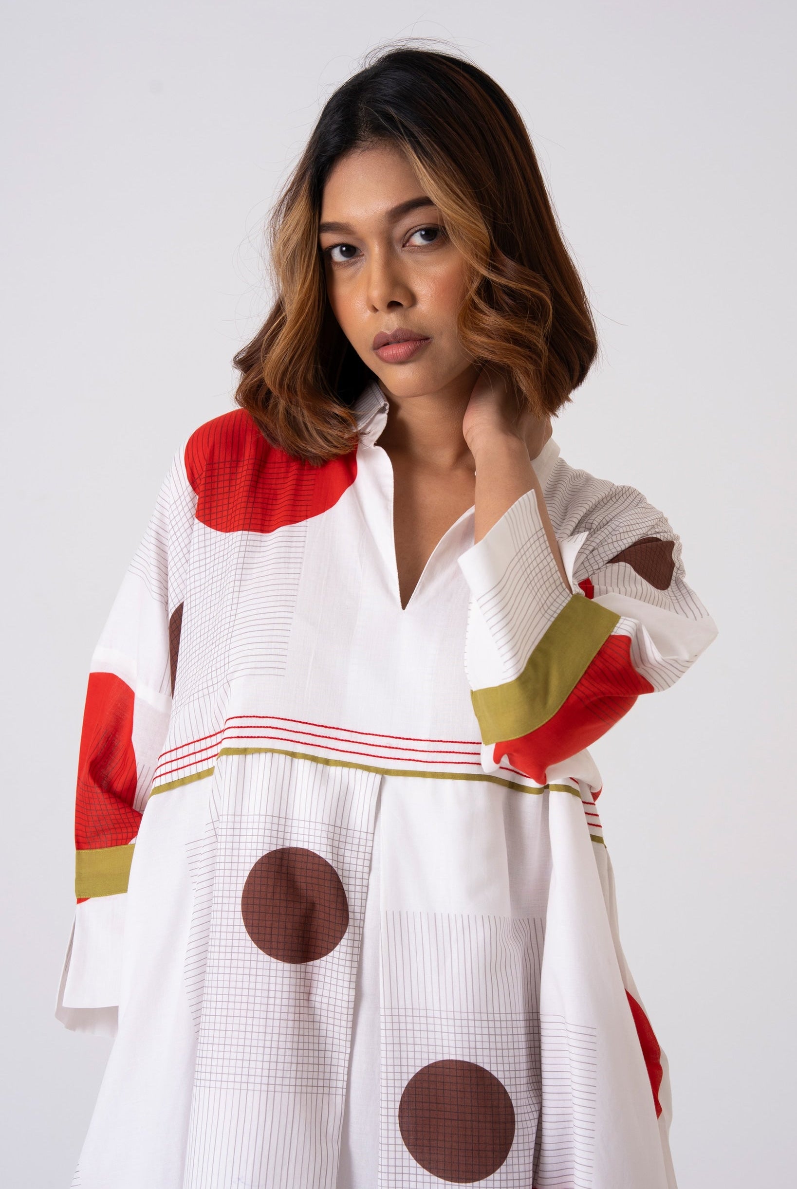 Poppy Kaftan - Red - CiceroniKaftanThe Kaatn Trail