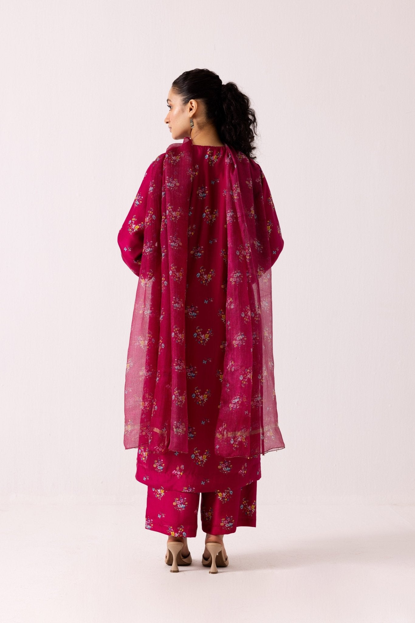 Poppy Set - Pink - CiceroniKurta SetLabel Shreya Sharma