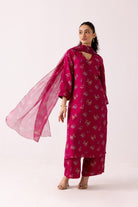 Poppy Set - Pink - CiceroniKurta SetLabel Shreya Sharma