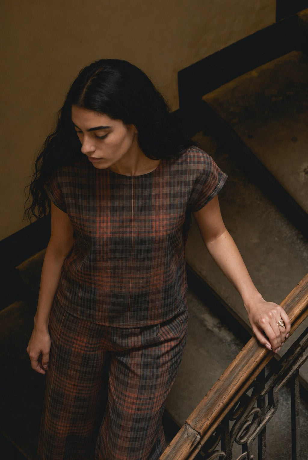 Post Card Set - Peppercorn Weave - CiceroniCo-ord SetPaeony