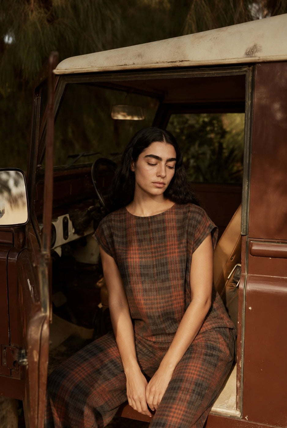 Post Card Set - Peppercorn Weave - CiceroniCo-ord SetPaeony