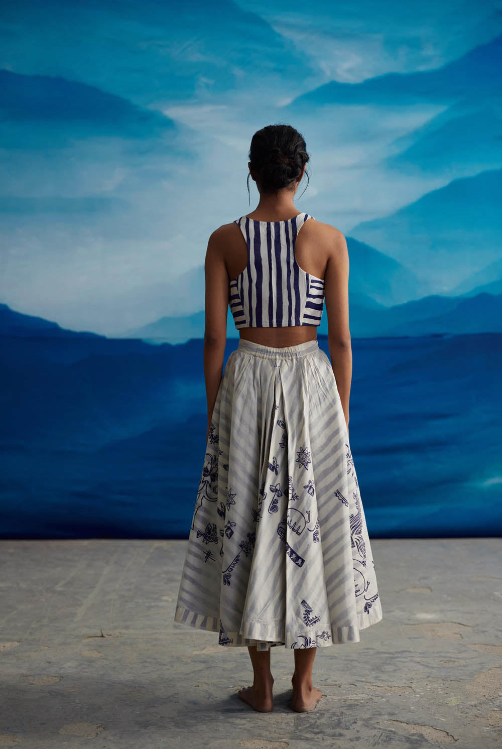 Primula Racer Back Blouse - CiceroniBustierAhmev