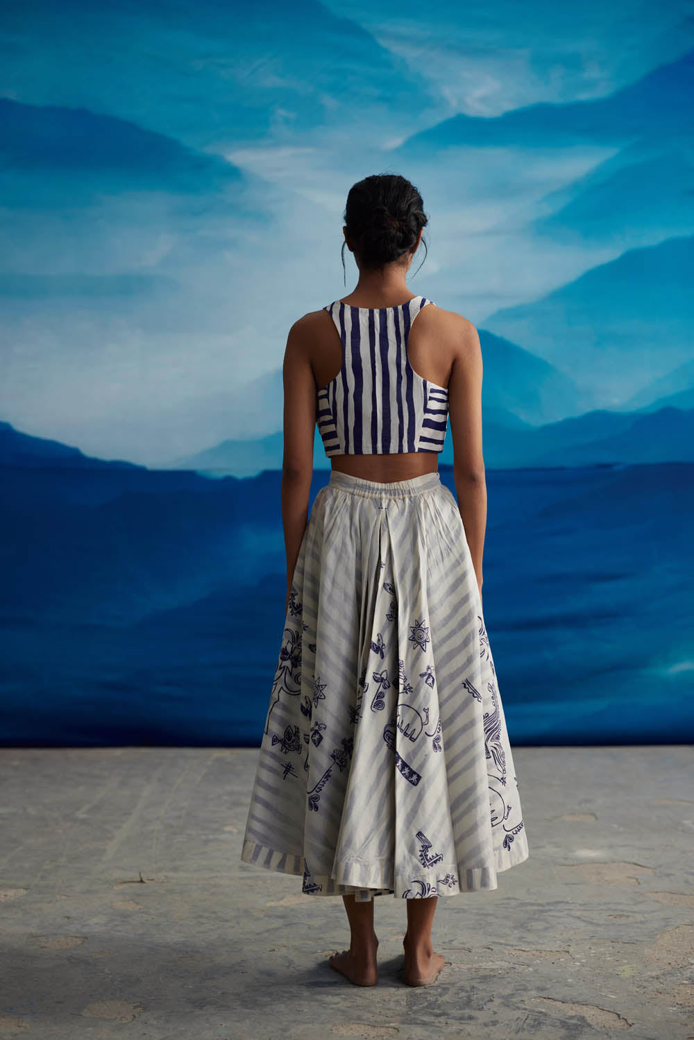 Primula Racer Back Blouse - CiceroniBustierAhmev