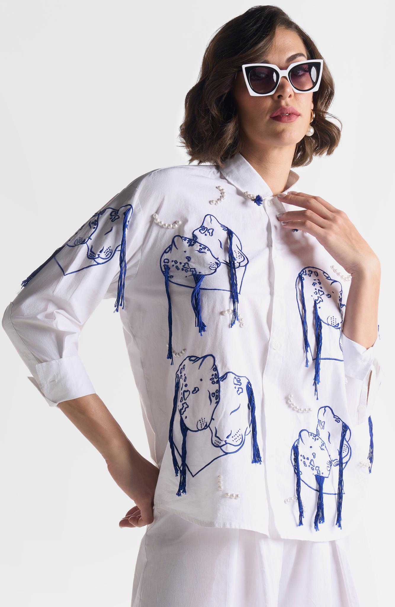 Prussian Blanc Shirt - CiceroniShirtsEkastories