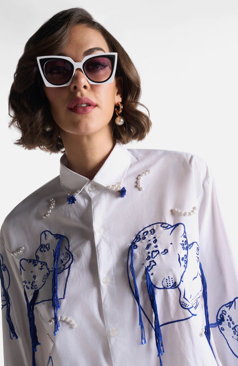Prussian Blanc Shirt - CiceroniShirtsEkastories