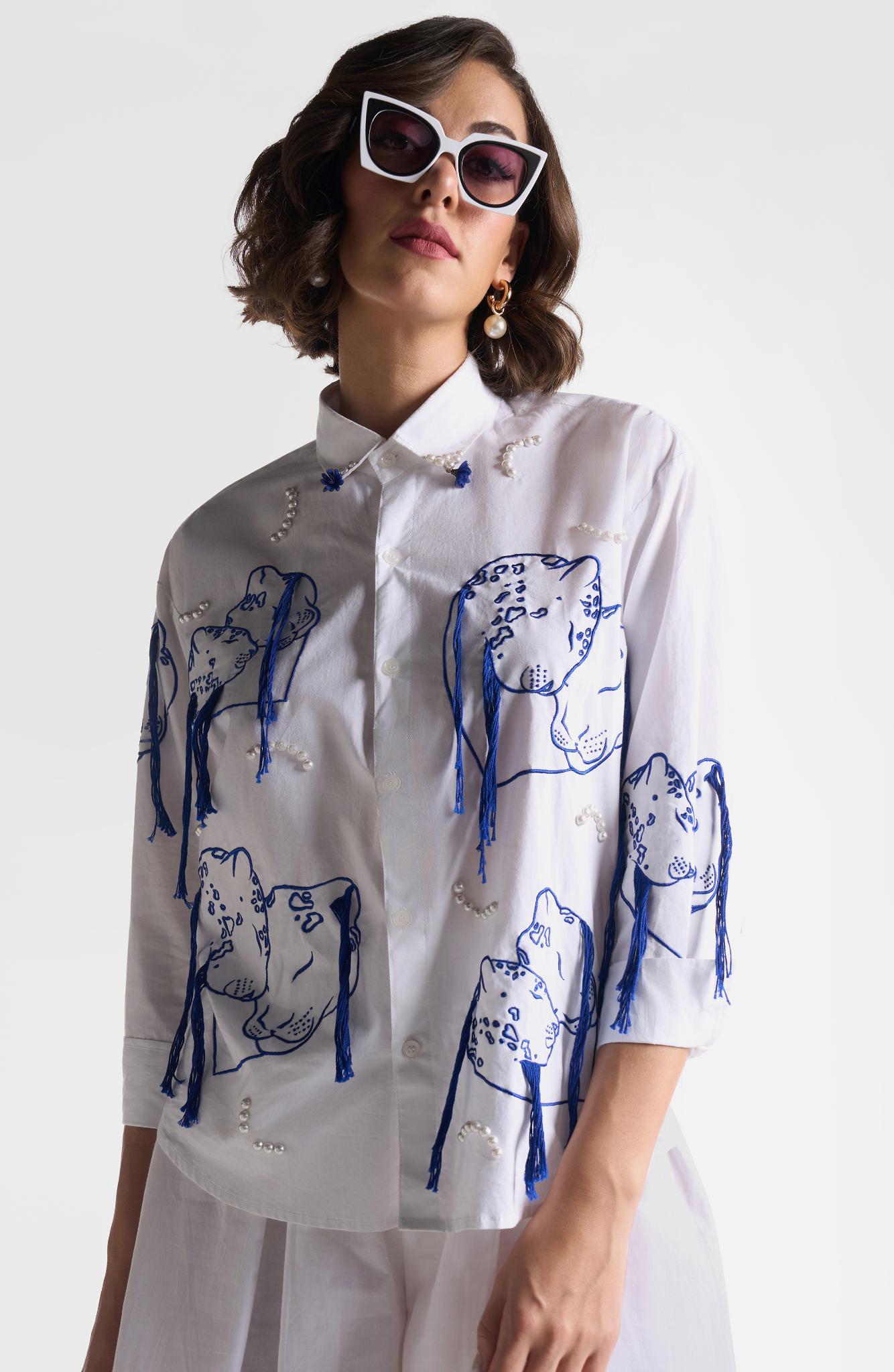 Prussian Blanc Shirt - CiceroniShirtsEkastories