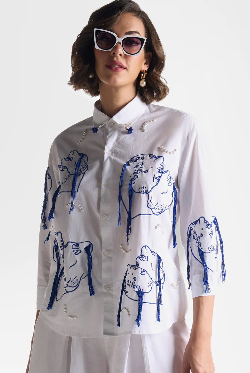 Prussian Blanc Shirt - CiceroniShirtsEkastories