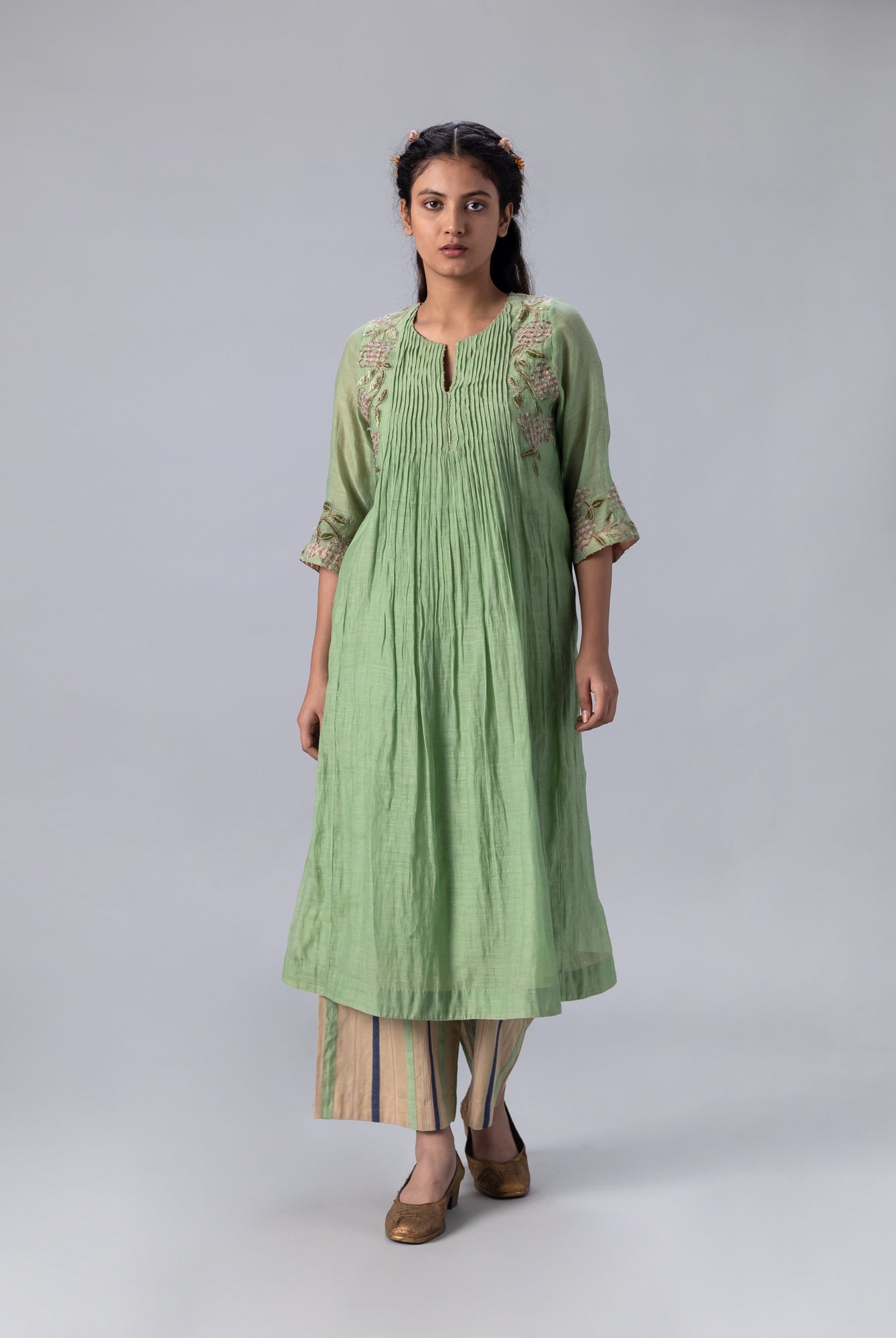 Pushpa Mud Trousers - CiceroniPyjamaShades of India