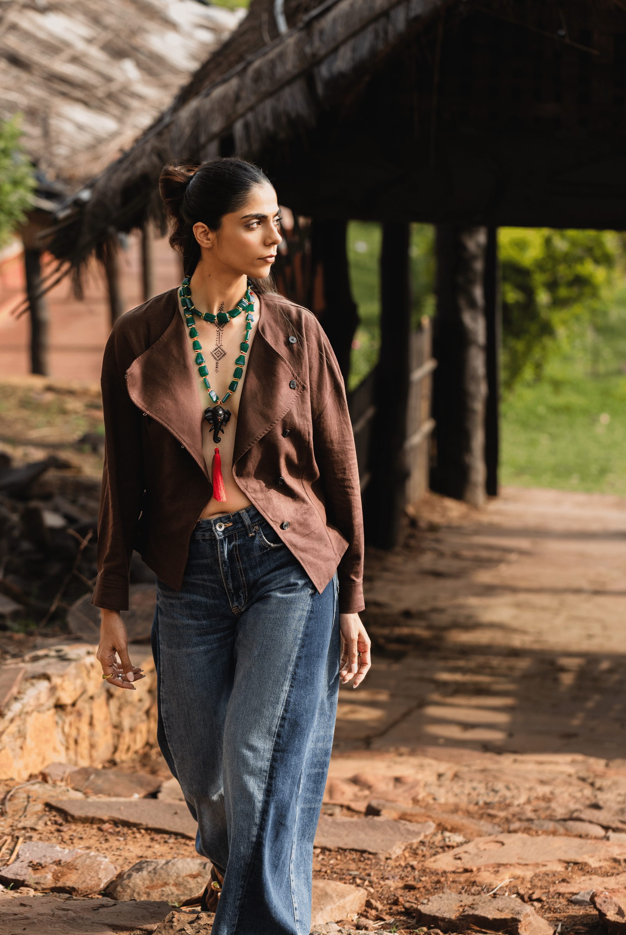 Quintessential Green Necklace - CiceroniNecklaceUnbent