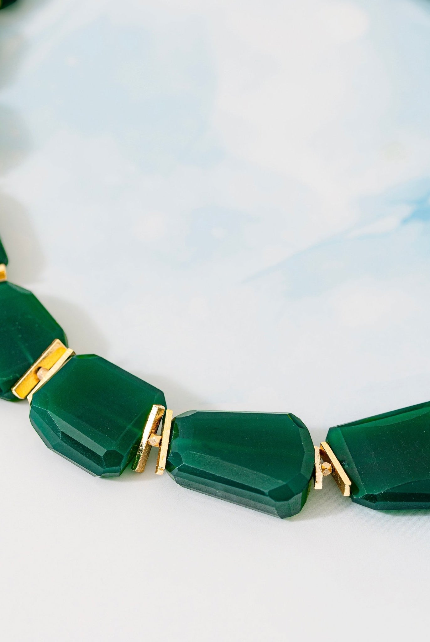 Quintessential Green Necklace - CiceroniNecklaceUnbent