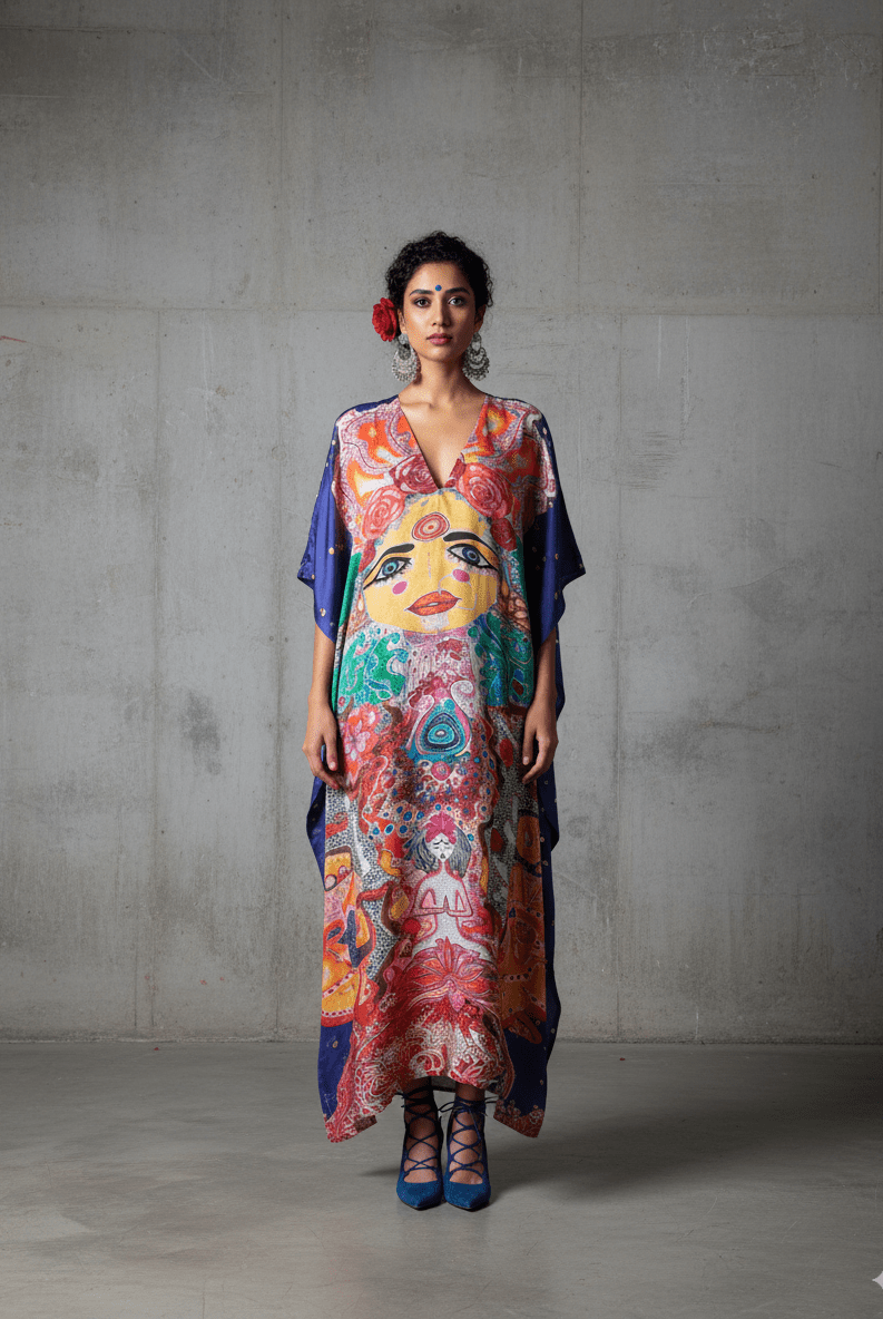 Raasleela Kaftan - CiceroniKaftanRed Lotus Stories