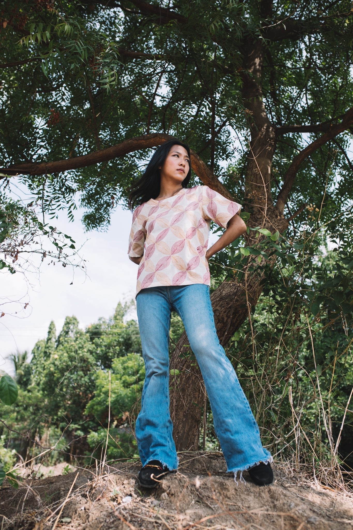 Rabia Box Top - White - CiceroniTopsIra