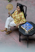 Rabia Kaftan Top - CiceroniTopsIra