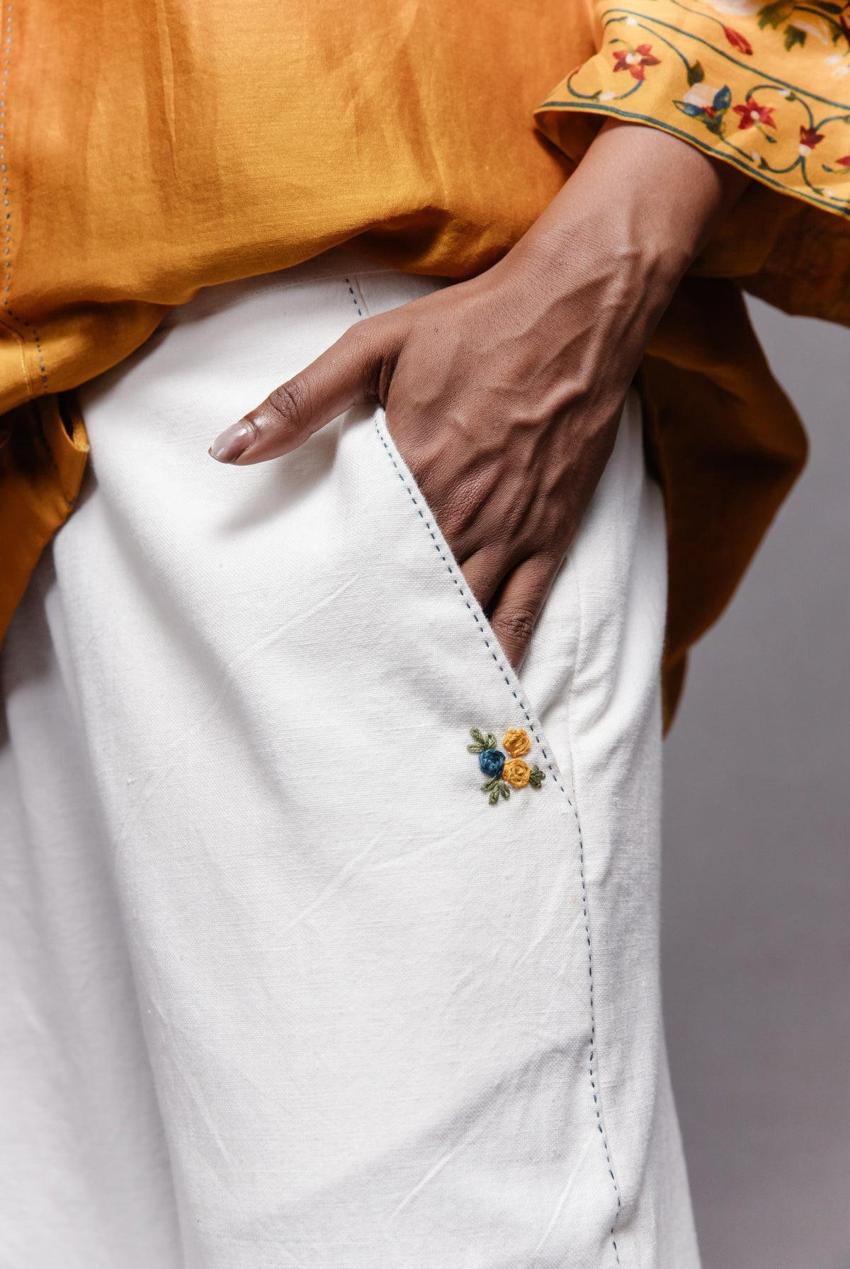 Raha Shirt in Mustard - CiceroniWomen ShirtsSubbah