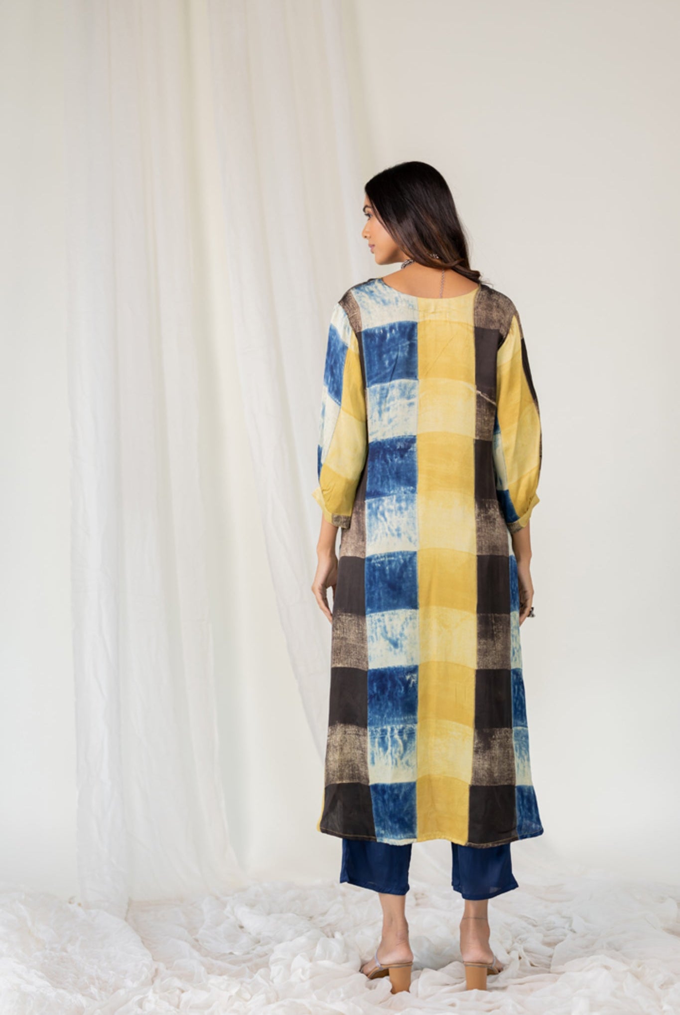 Rain Earth Mosaic Kurta - CiceroniKurta, Everyday WearMaidaan
