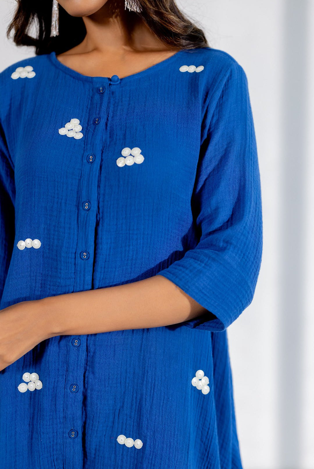 Raindot Embroidered Co-Ord - CiceroniCo-ord SetSilai Studio