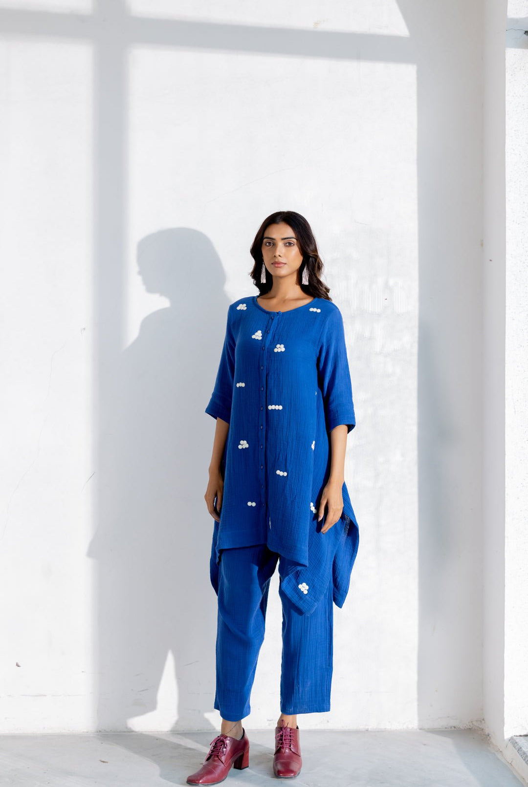 Raindot Embroidered Co-Ord - CiceroniCo-ord SetSilai Studio