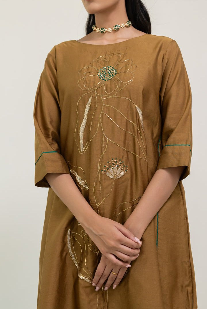 Raivya Embroidered Co - ord Set - CiceroniKurta Set, Festive WearSilai Studio